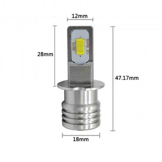 LED/ЛЕД диодни крушки за халоген H3 мини