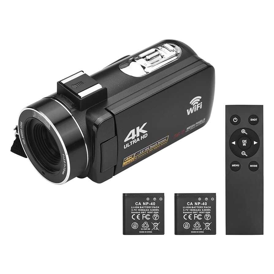 4К Дигитална видеокамера 56MP 18X Digital Zoom 3.0 Inch