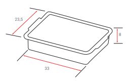 Фризьорска количка Comby 43,5 x 29 x 88 см