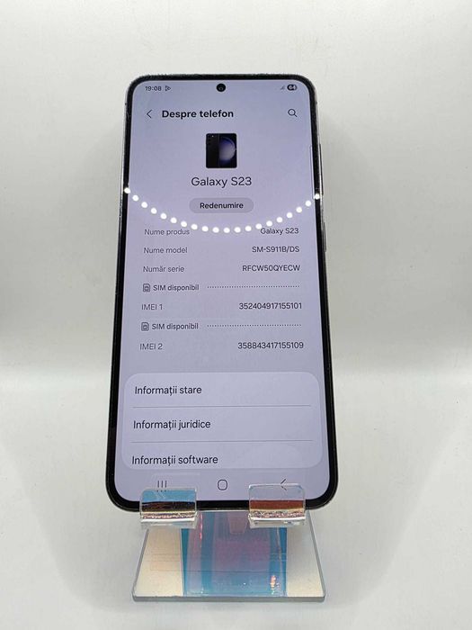 Samsung S23, MEM 128GB, RAM 8GB , Amanet Doamna Ghica, Cod: 85521