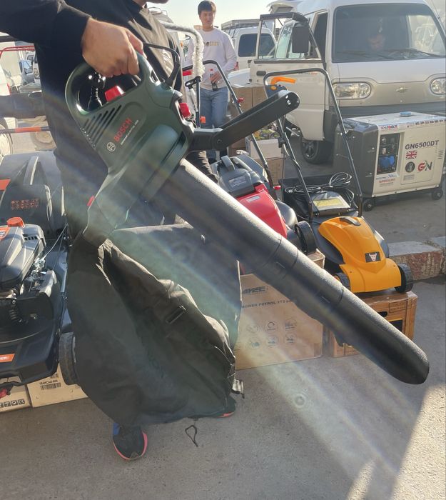 Воздуходуфка садовый пылисос