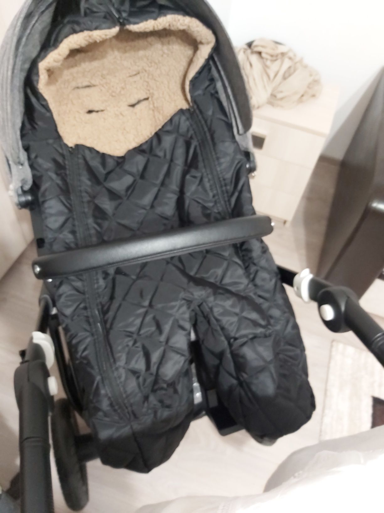 Footmuff sau sac iarnă pentru cărucior stokke