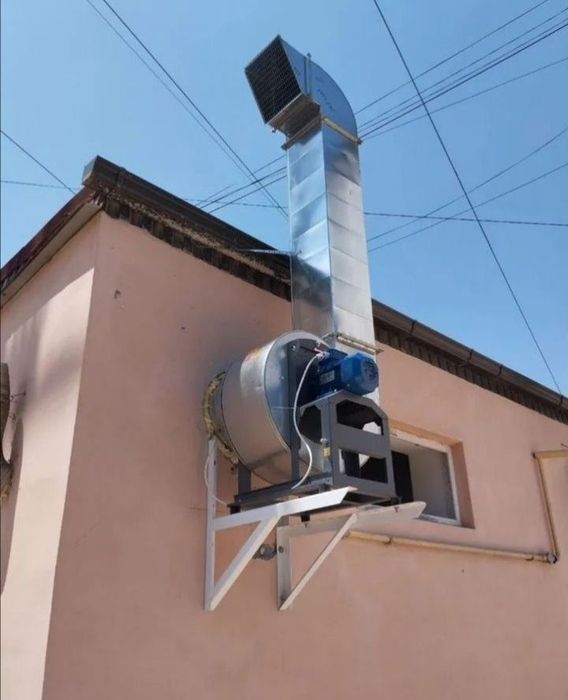 Вентиляция под ключ. Вытяжка. Вытешка