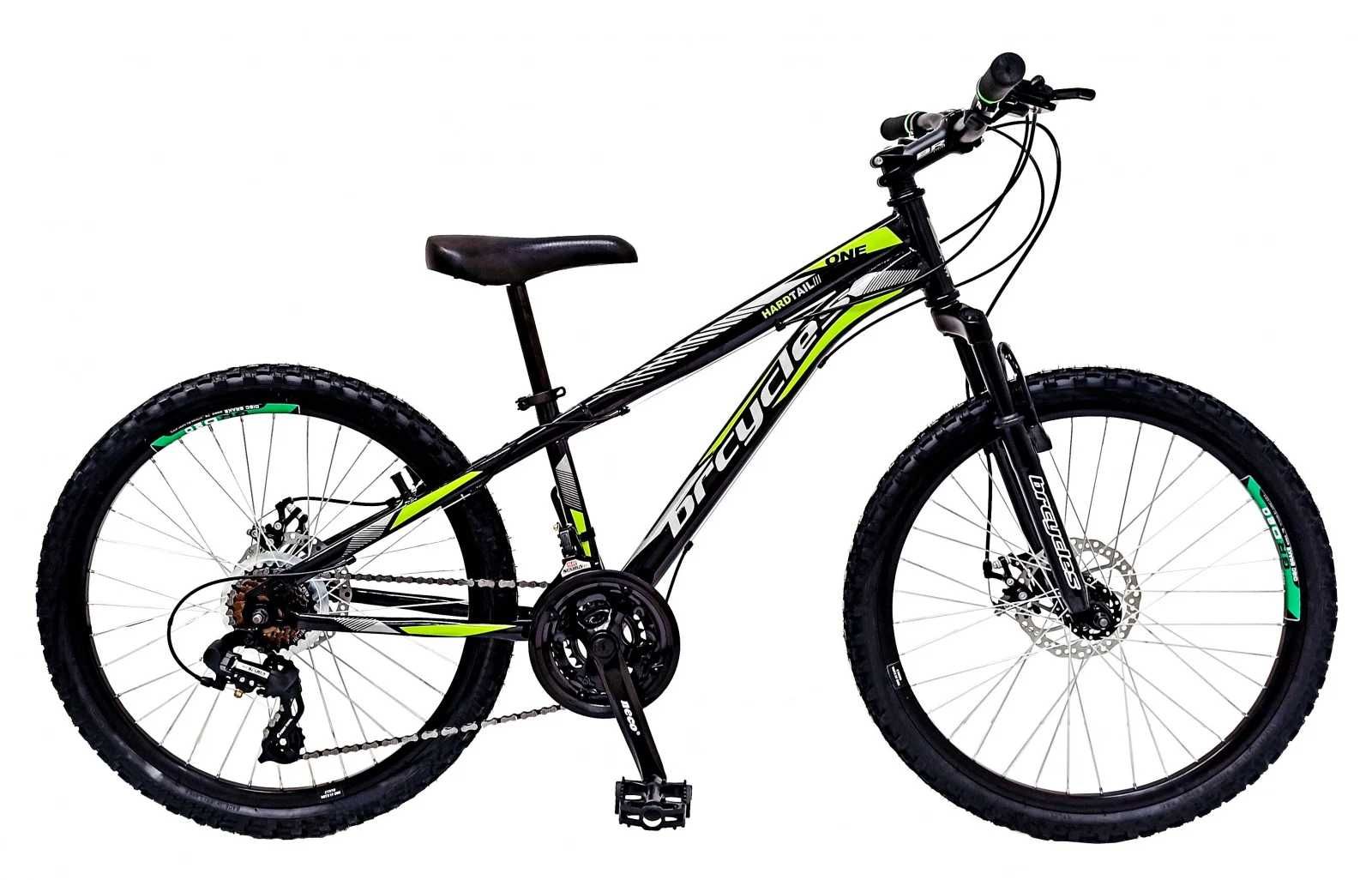 Bicicleta MTB 24 Cadru otel 13 Frane disc 21 Viteze Produs Nou