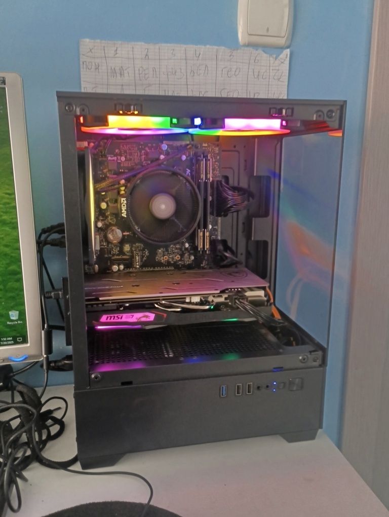 Геймърски компютър Ryzen 5 2600x GTX 1660 SUPER GAMING X