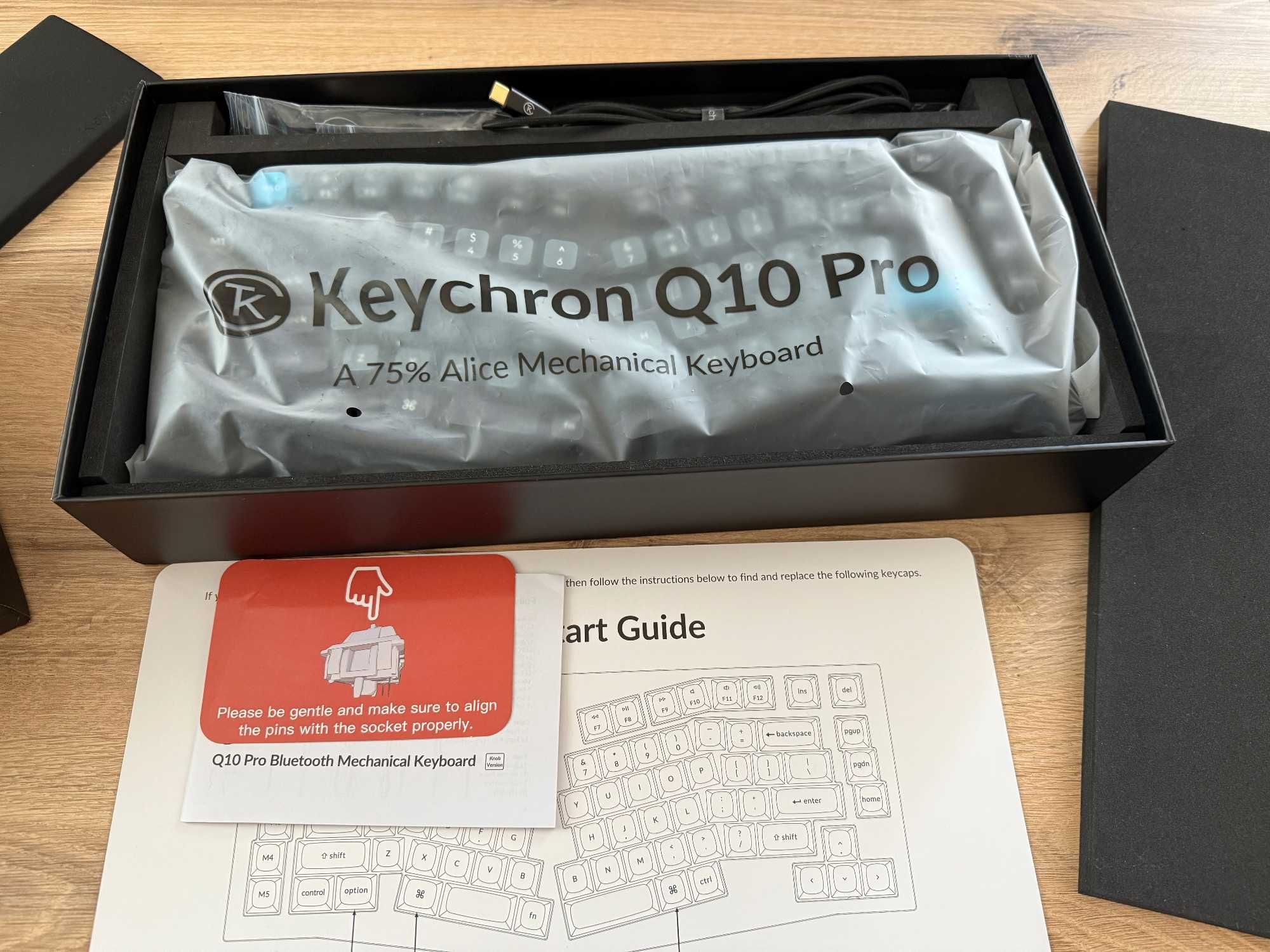 Keychron Q10 Pro (Alice Layout) механична егрогонична клавиатура