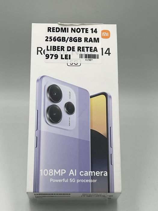 Redmi Note 14 256gb/8gb ram #41907