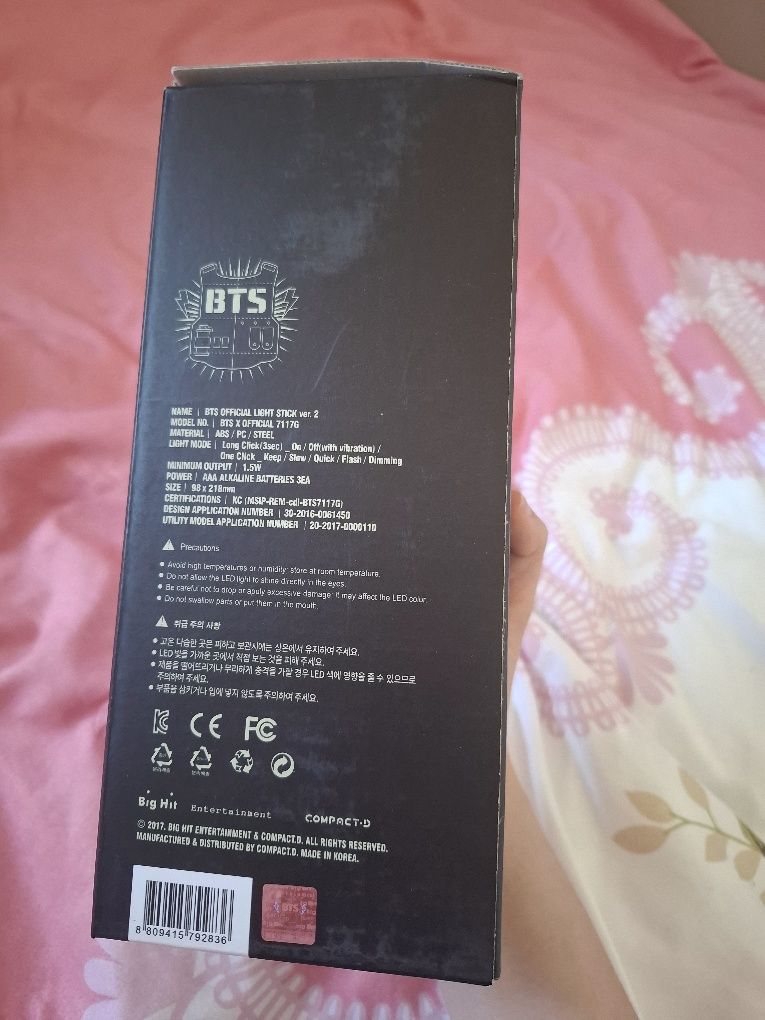 BTS lightstick ver 2 Army bomb