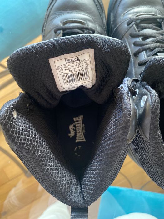 Боксови кецове, Мъжки Обувки, кецове за бокс, Lonsdale, 43 номер, 28см