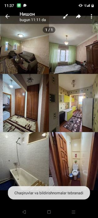 Ijaraga uy qizla qoyiladi