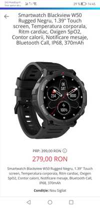 Ceas Smartwatch W50