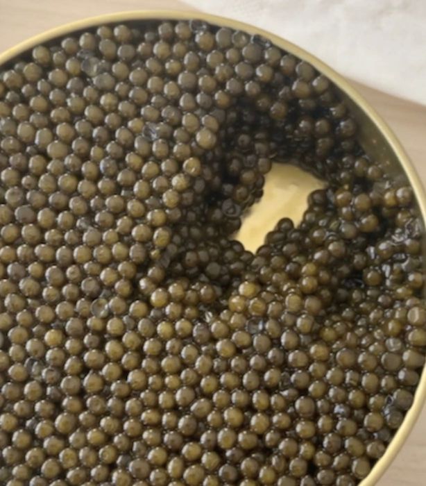 Black and red caviar. Premium!