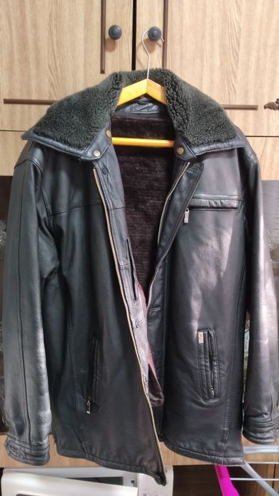 Кожаные куртки на меху и без
