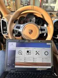 Diagnoza Porsche tester PIWIS efectuez codari calibrari programez chei