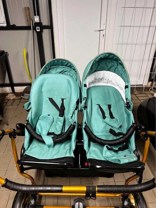 Carucior gemeni Mikado 3 in 1 Gold