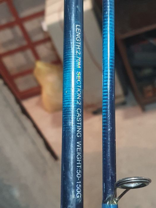 Спинингови пръчки 2,70 blue okean 3 бр.