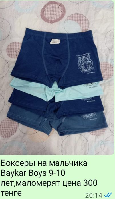 Продам боксеры на мальчика