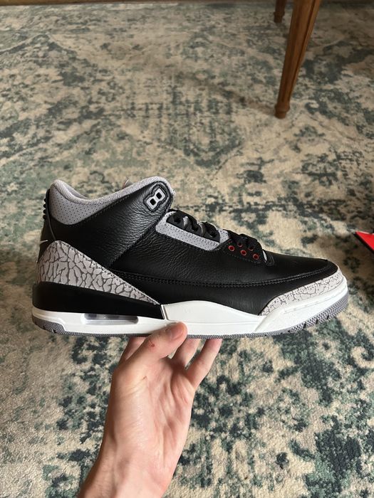 Jordan 3 Black Cement 2024