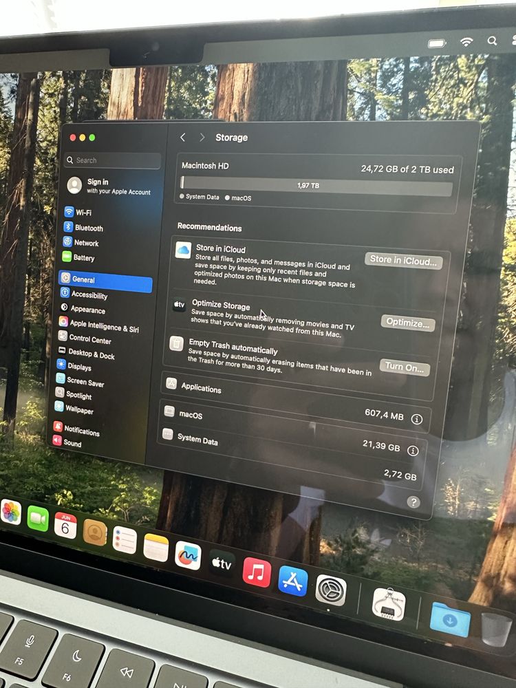 MacBook Air Sky Blue M2 13 inch 2TB 8Gb Nou cutie