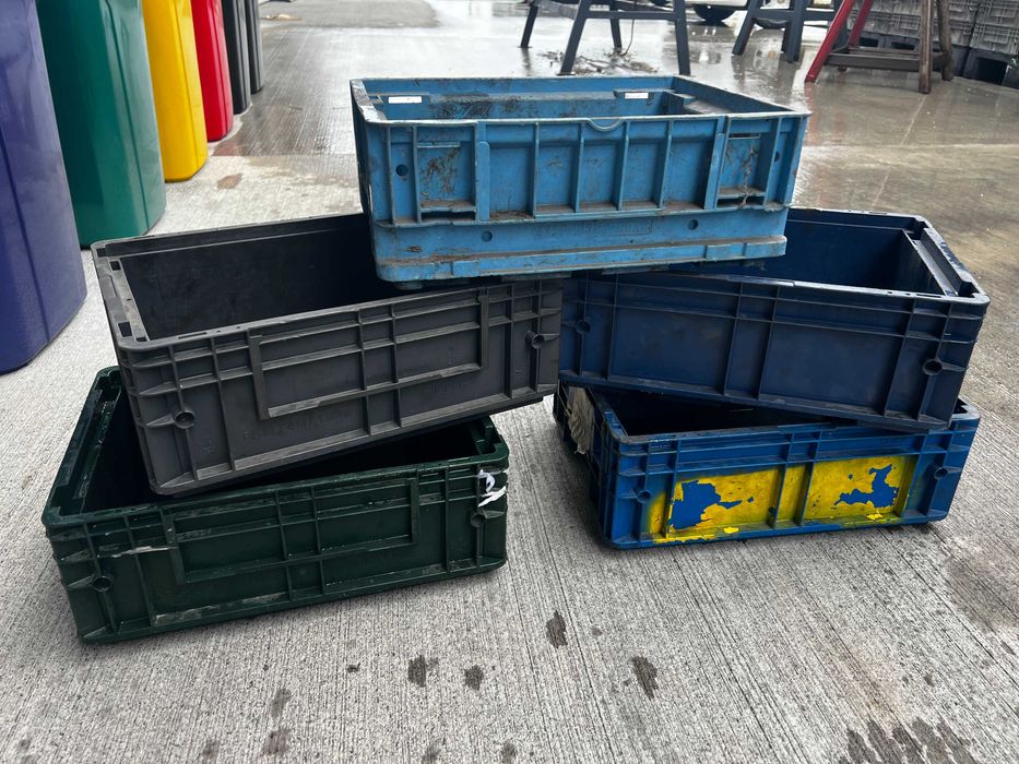 Cutii de depozitare din plastic (industriale) - (palet inclus)
