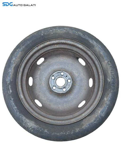 Roata Janta Tabla Rezerva Slim T145 80 18 R18 Continental Volkswagen Tiguan 5N 2007 - 2015 Cod 5N0601027E 5N0601027A [K0823]