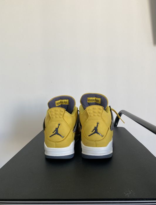 Air Jordan 4 ,,Lightning” (Nu Lacoste Adidas Dior North Face Lanvin)