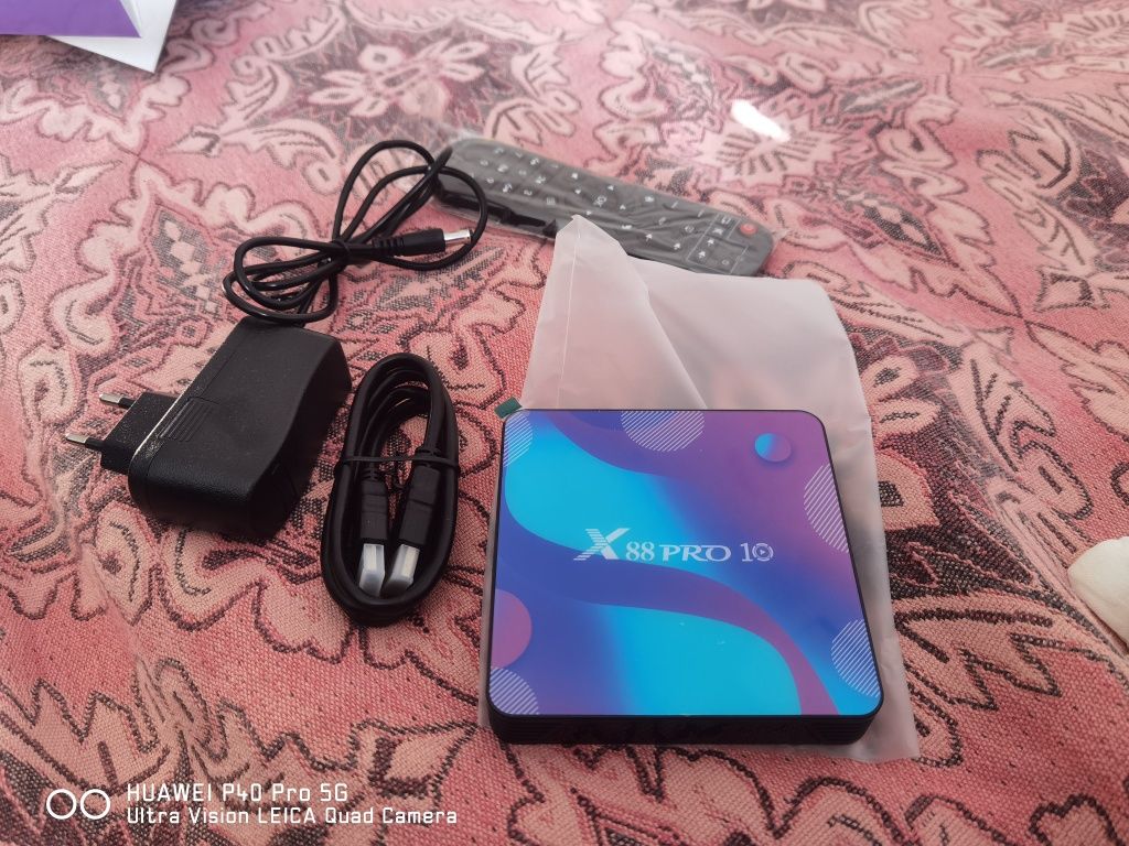 X88 Pro 10 Smart TV BOX 4K ANDROID 11 4GB RAM 64 ROM