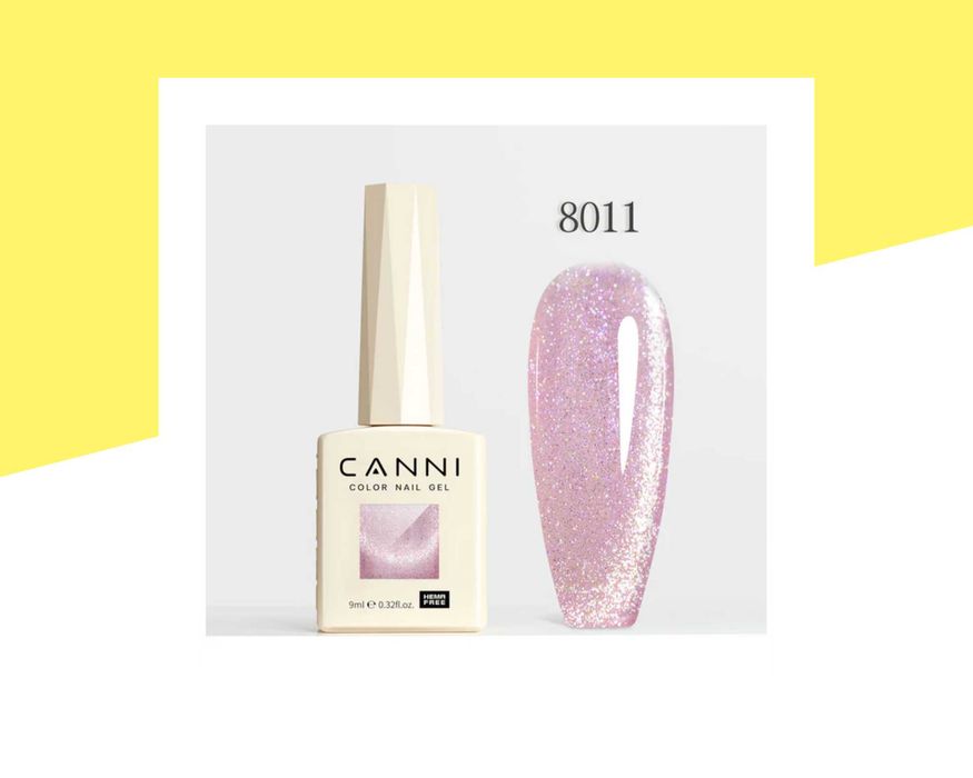 Професионален хипоалергенен гел лак котешко око серия CANNI – 9 мл.