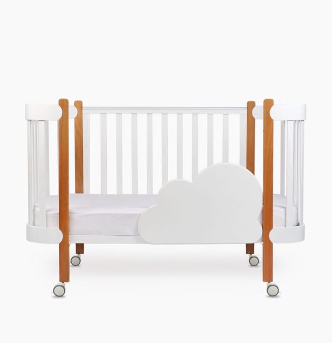 Детская кровать Happy baby Mommy Lux, белый