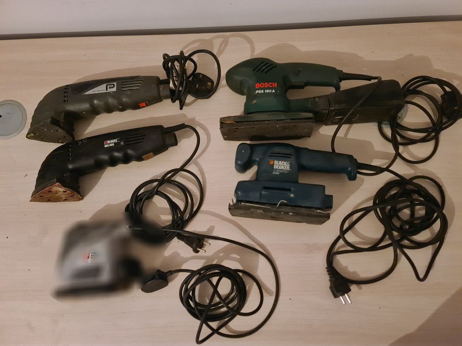 Unelte electrice cu fir: soricel, Șlefuitor, bormasina
