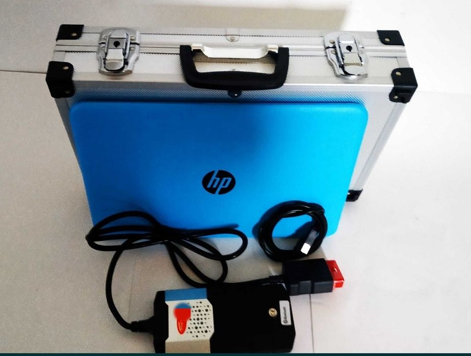 Tester auto Universal 12/24v + Laptop, Turisme si Camioane Full Soft
