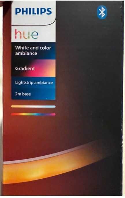 Banda LED Smart Philips Hue Gradient baza 2ml White and Color Ambiance