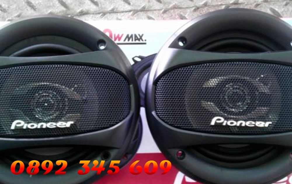 нови PIONEER Говорители 13 см "3-лентови 240 вата/тонколони- оригинал