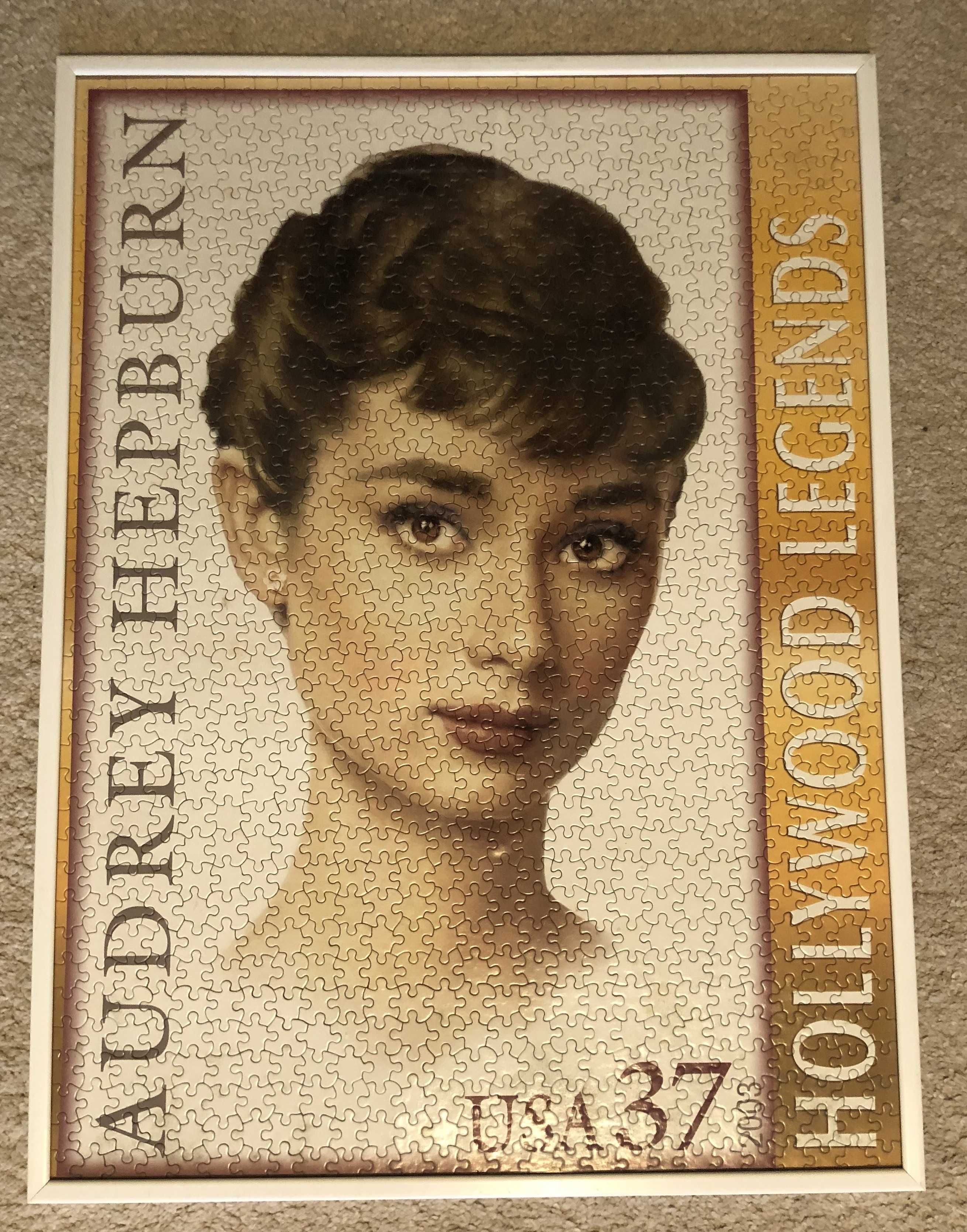 Puzzle 1000 piese Audrey Hepburn inramat