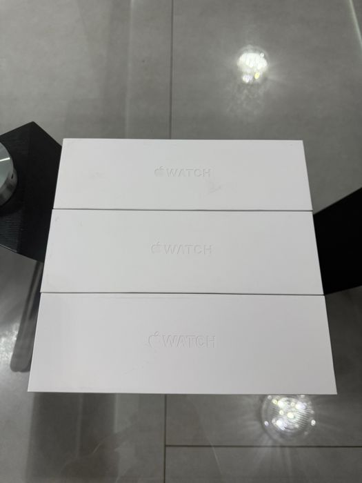 Apple Watch 11 jet black / rose gold 46mm / 42mm GPS •NOI / SIGILATE•