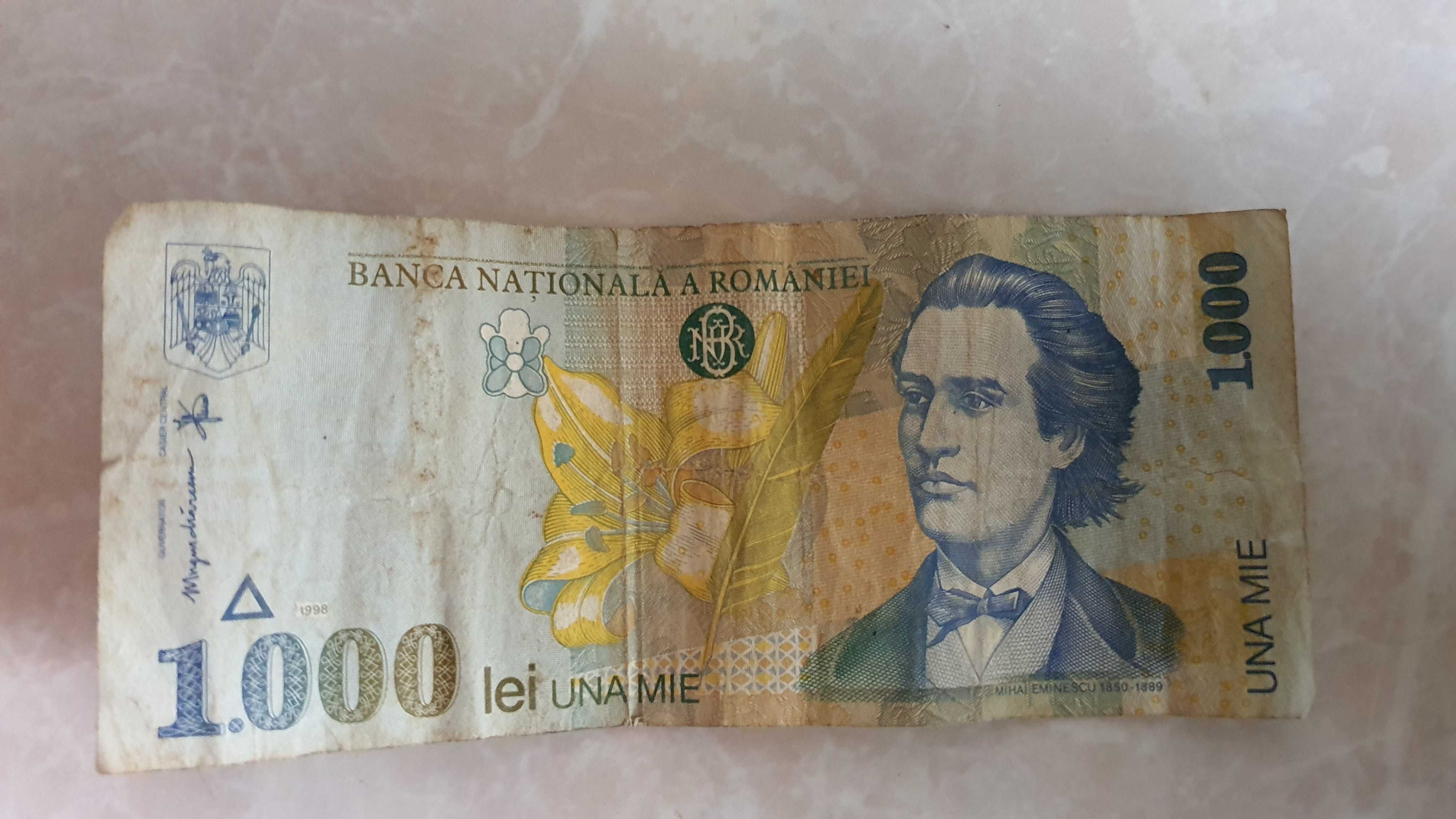 Bancnote 1000 lei, ani 1993-1998