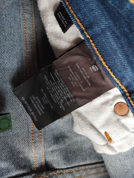 G star raw 3301 straight  W38-L32 мъжки дънки