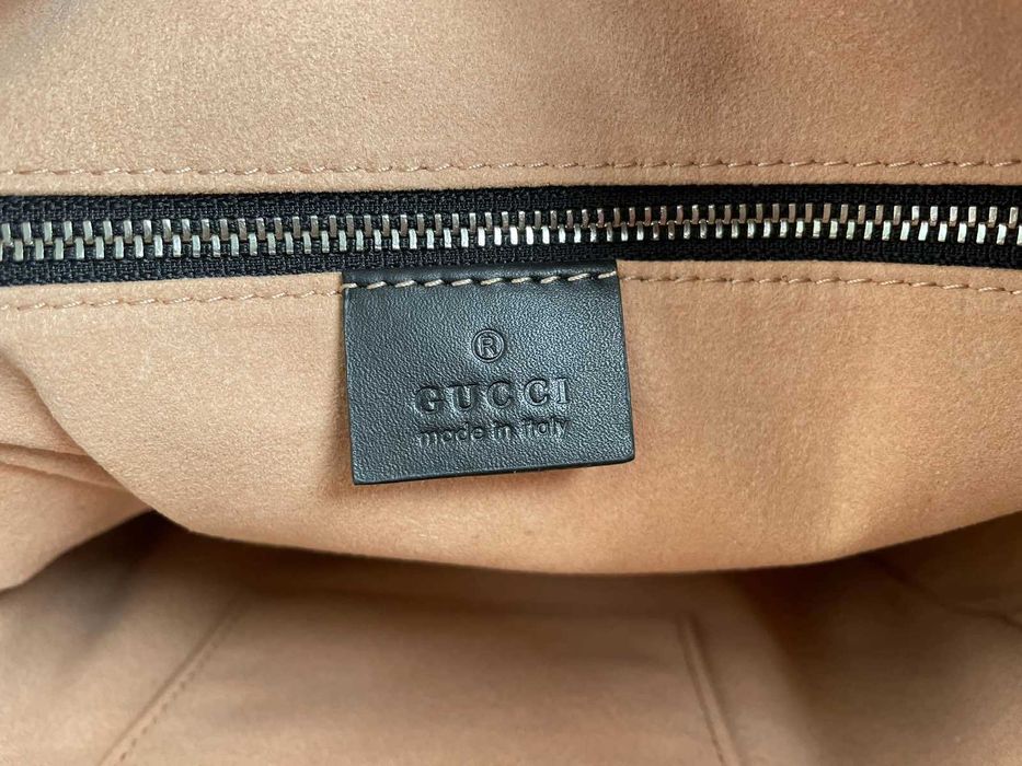 Geanta de umar Gucci Originala Geanta Gucci Supreme Canvas Piele