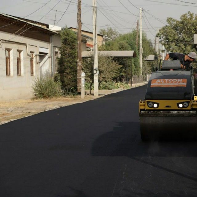 Ichki yo'llarga ASFALT yotqizamiz murojat qiling