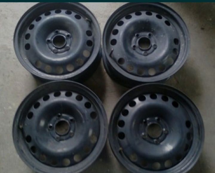 Set jante tabla / otel R14 5x98 Alfa Romeo / Fiat / Peugeot / Lancia