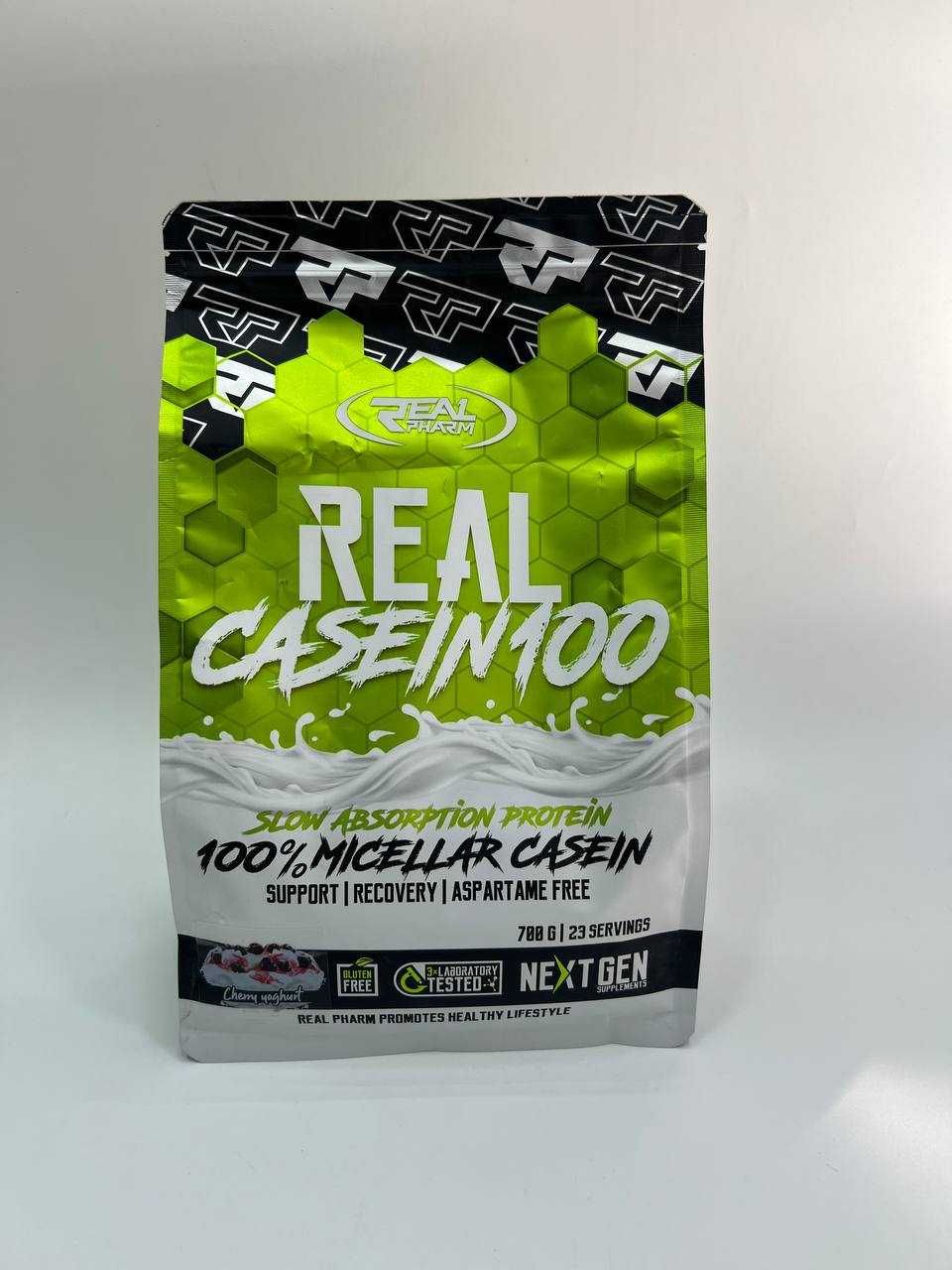 Real Pharm Real Casein 700 г Черри Йогурт / Real Casein 700 g