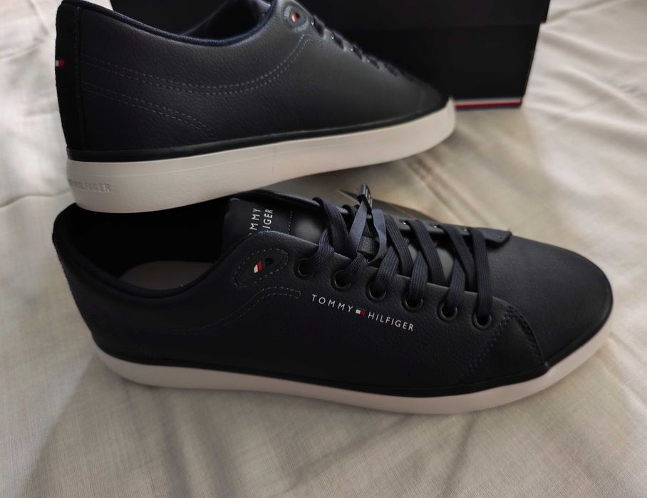 Tenisi de piele Tommy Hilfiger