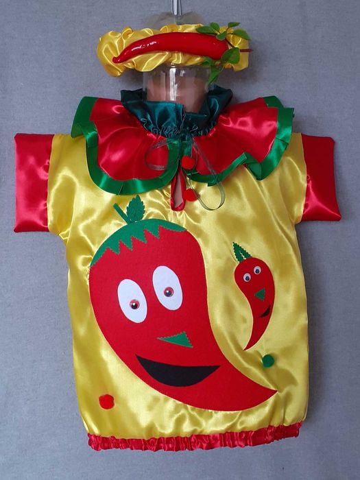 Costum Ardei kapia rosu pentru copii