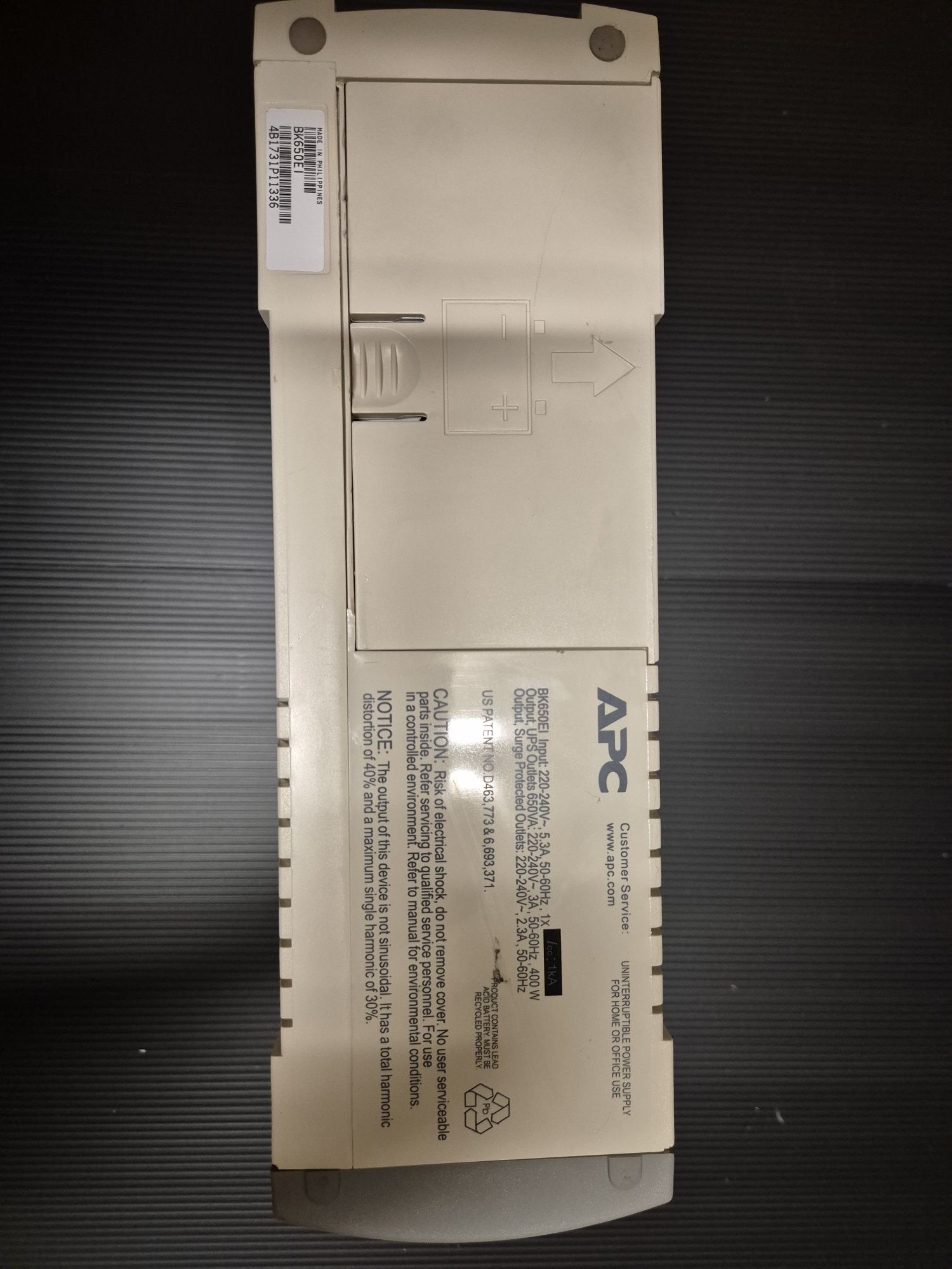Ups APC  Back-UPS CS 650