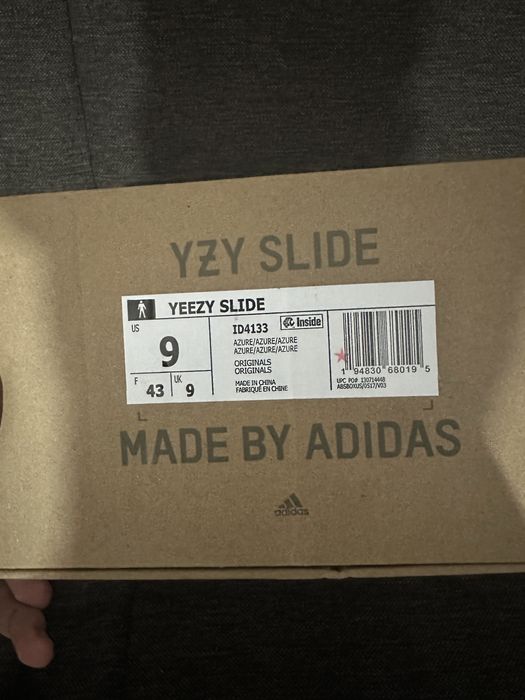 Adidas Yeezy Slide Azure