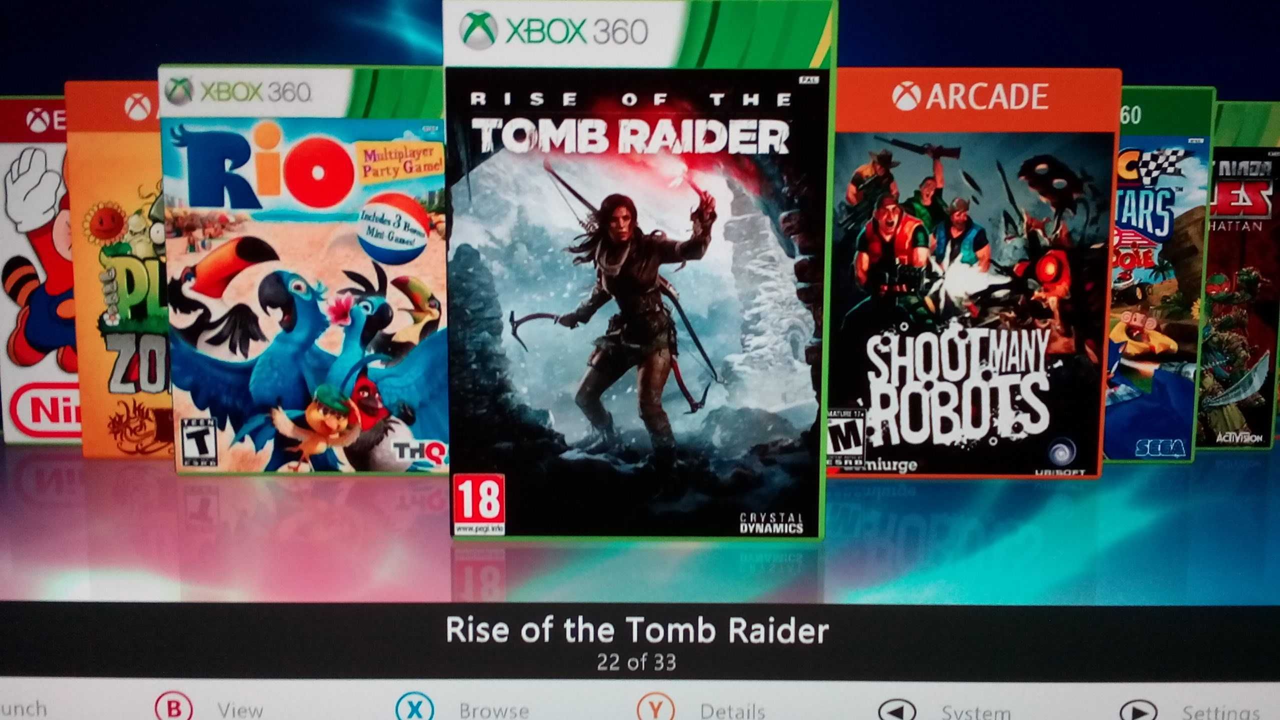 Конзола Xbox 360 в перфектно състояние. 120 GB хард диск с игри