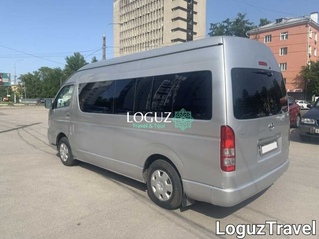 O'zbekiston bo'ylab mikroavtobus xizmat Toshkent Samarqand Buxoro Xiva