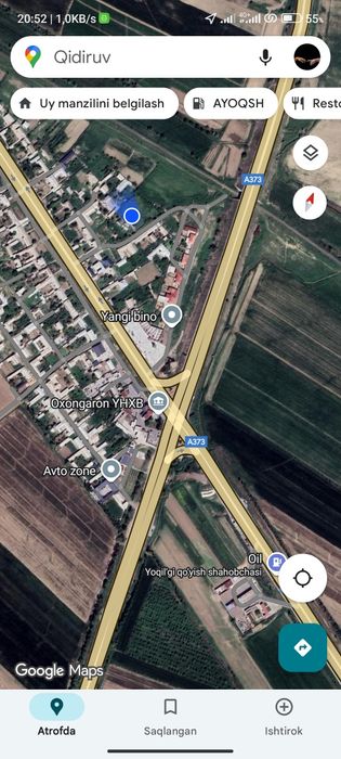 Uy-joy qurish uchun 5,20 sotix yer sotiladi. Faqat uy-joy qurish uchu