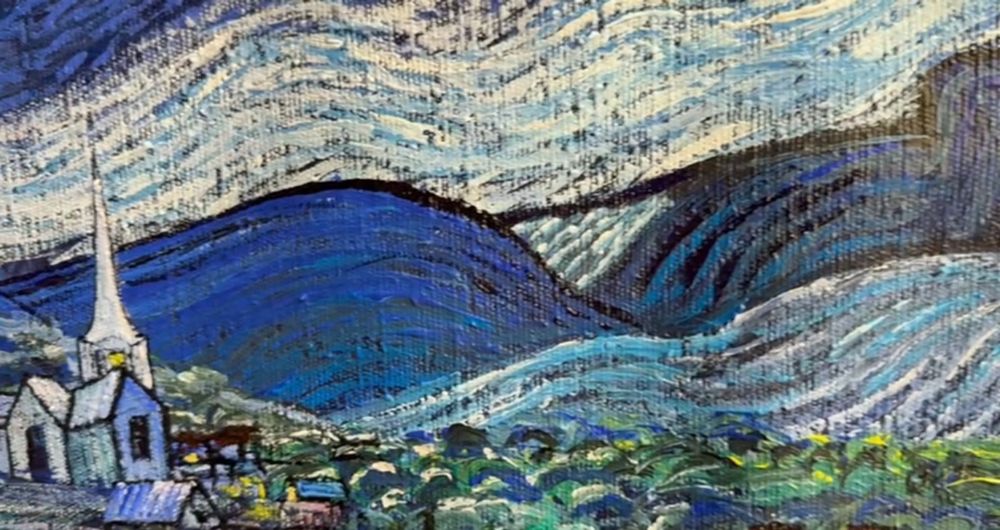 Картина по мотивам Винцент ВанГог