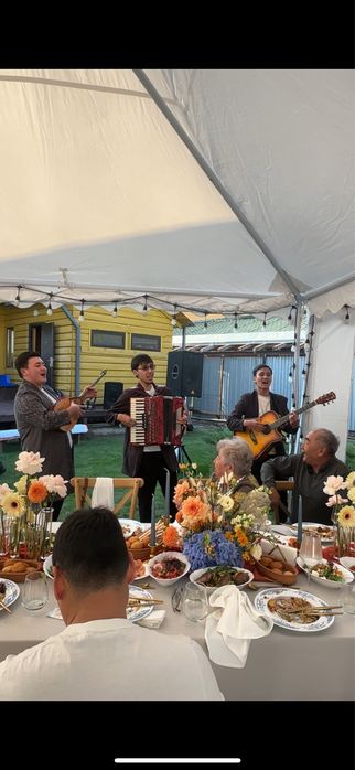 Домбыра баян гитара музыканты той кудалык тусаукесер әнші дуэт асаба